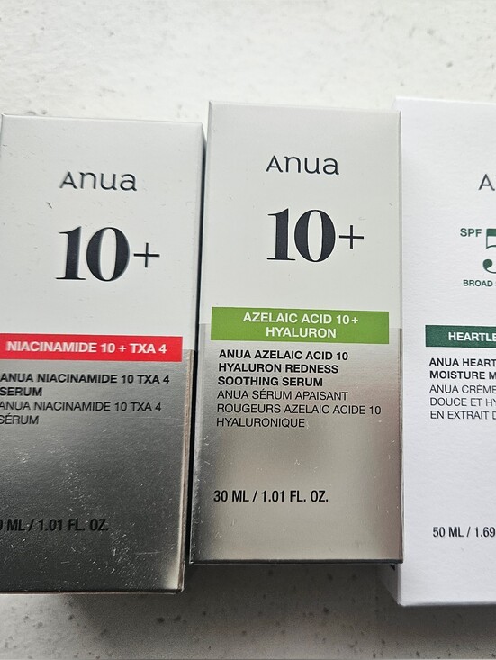 Anua Other - ANUA 3-Piece K-Beauty Bundle | NEW/SEALED | Serum + Serum + SPF 50+
